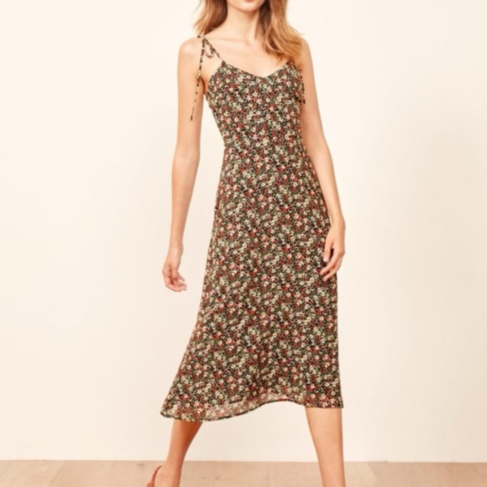 Reformation Floral Midi Dress